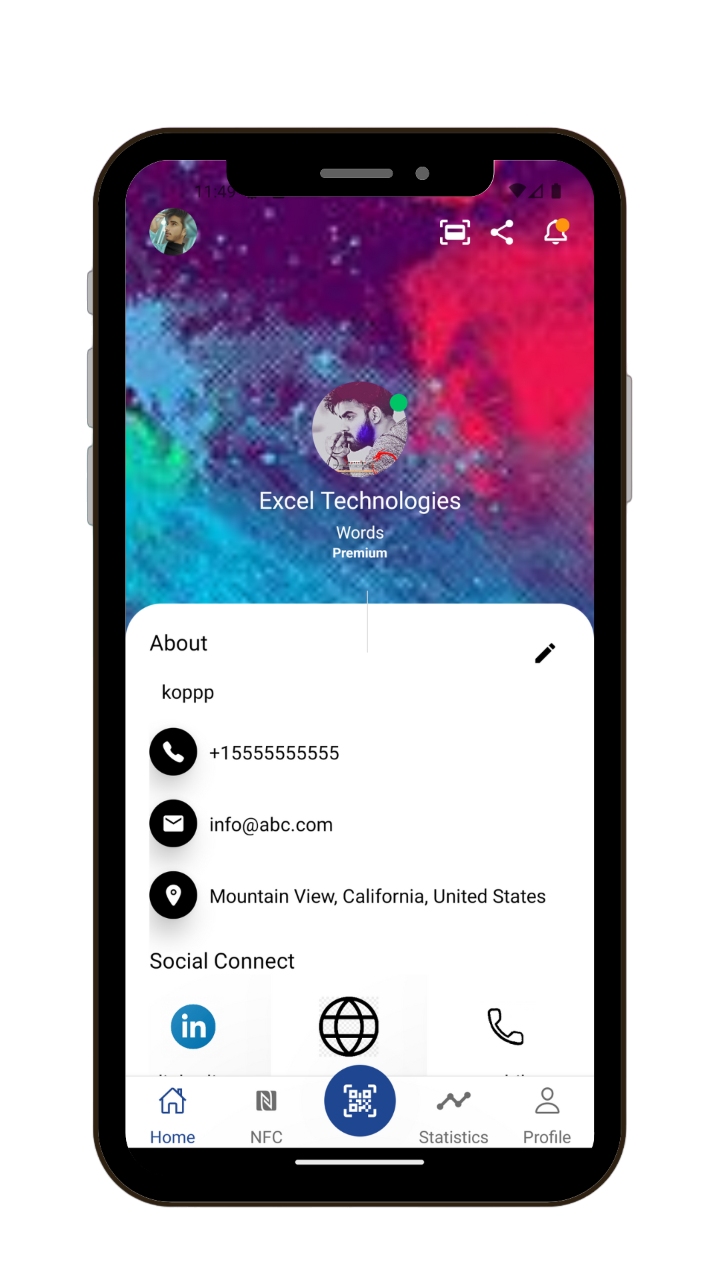 BONKT Digital Business Card