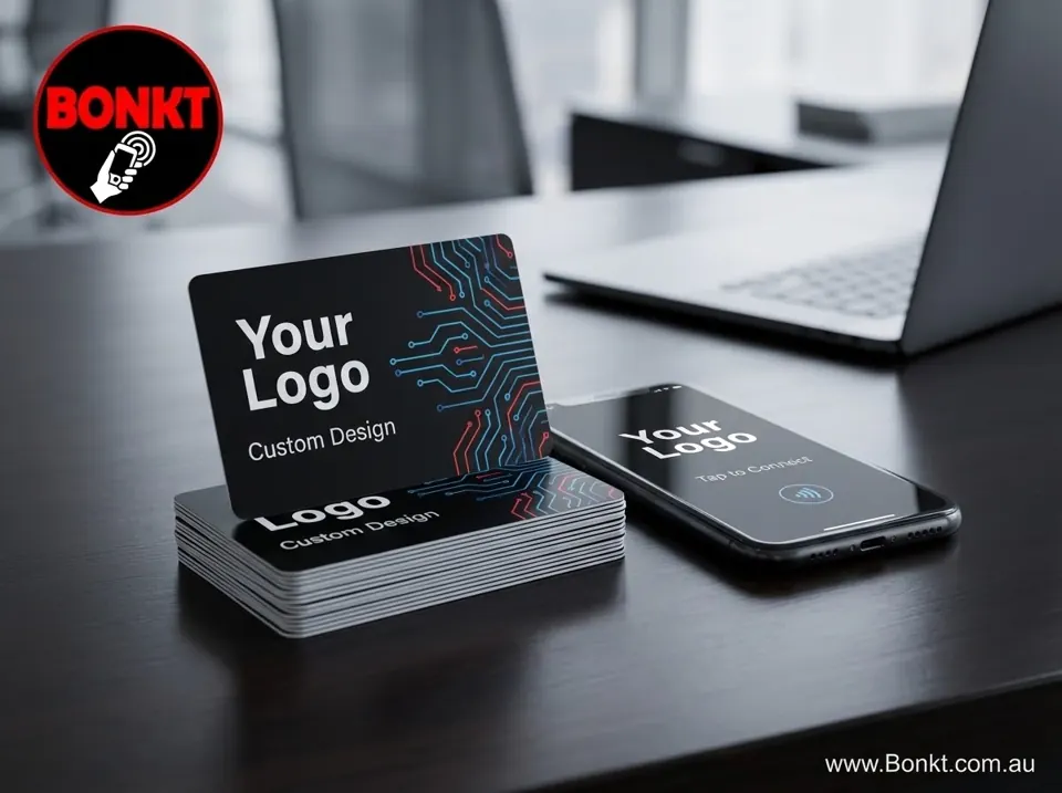 Custom NFC business cards with your logo
