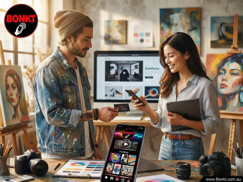 Freelancers and creatives using BONKT